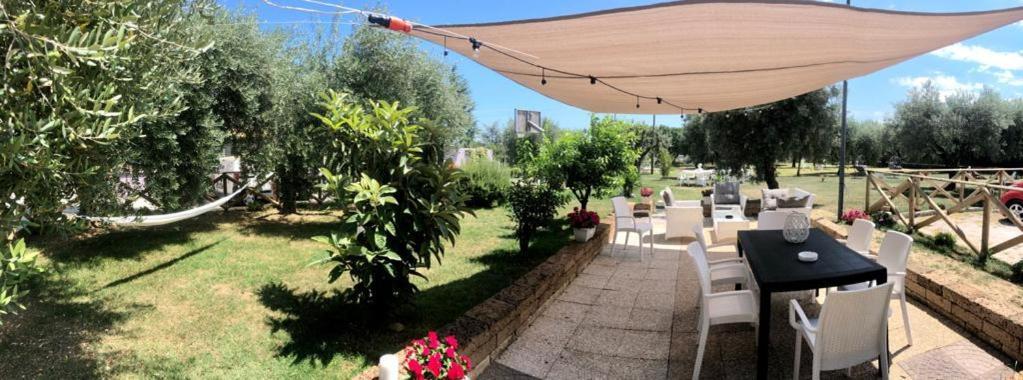 Pensione Degli Ulivi Porto SantʼElpidio Exterior foto